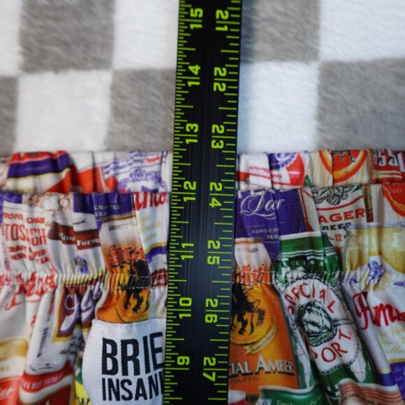 Beers of wisconsin drawstring lounge pj pajama pants -beer lovers XL - Picture 9 of 12